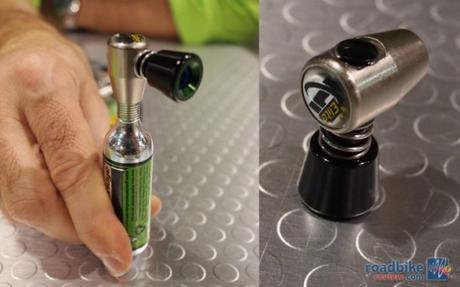 Tutorial cómo hinchar una rueda de una bicicleta con una bombona de CO2