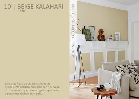 1 Mes 1 Color: Octubre es Beige Kalahari