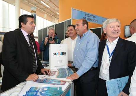 Rubén Moreira en la inauguración