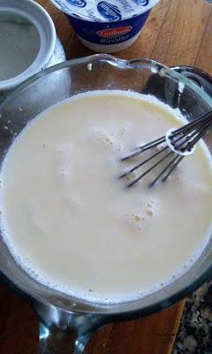 Flan de Ricotta en Microondas