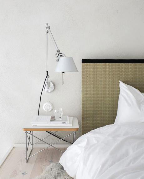 deco ideas, bed side table and lamps