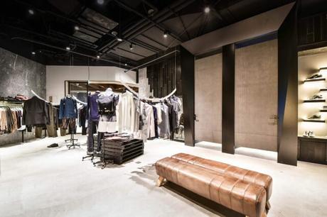 Project Aegis Co., en Suzhou, un ambiente muy masculino lleno de contrastes