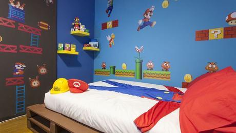 Fantástica decoración infantil de Super Mario