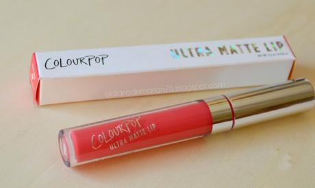 Probando ColourPop