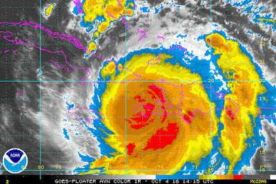 Huracán Matthew: impactantes fotos, mapas interactivos y videos