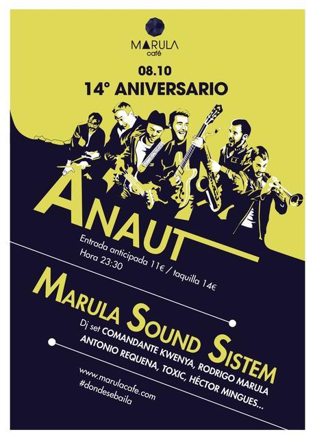 Anaut en Marula Café Madrid