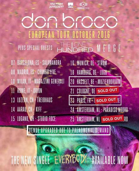 Conciertos Don Bronco España 2016