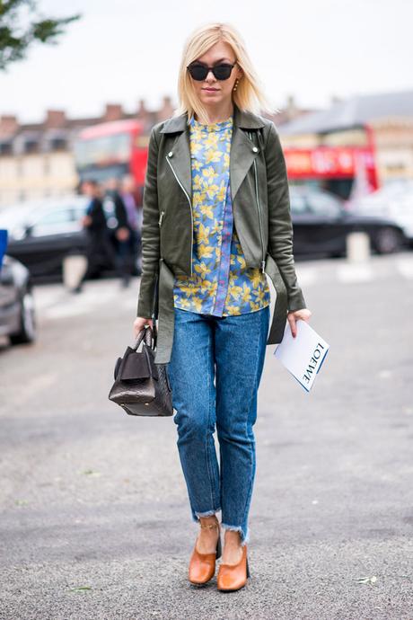 Paris Fashion Week Street Style: denim y más denim