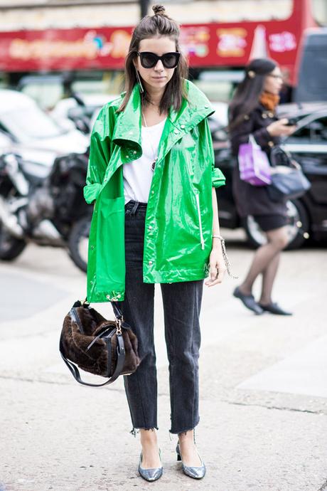 Paris Fashion Week Street Style: denim y más denim