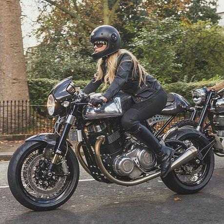 Cafe Racer in the Gentleman’s Ride in London