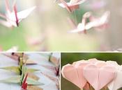 Inspiración: decorar boda origami