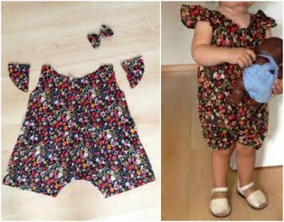 COSER BLUSA Y BOMBACHO FÁCIL PARA BEBÉ