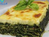 Lasaña espinacas jamón