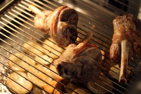 Jarrete de cordero asado Jarrete de cordero asado