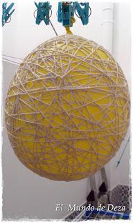 D.Y.D Lampara de hilo