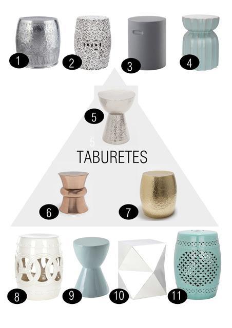 Tendencias decoración: taburetes whislist