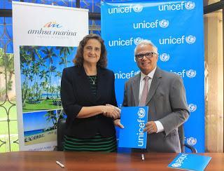 Amhsa Marina firma un acuerdo con el UNICEF