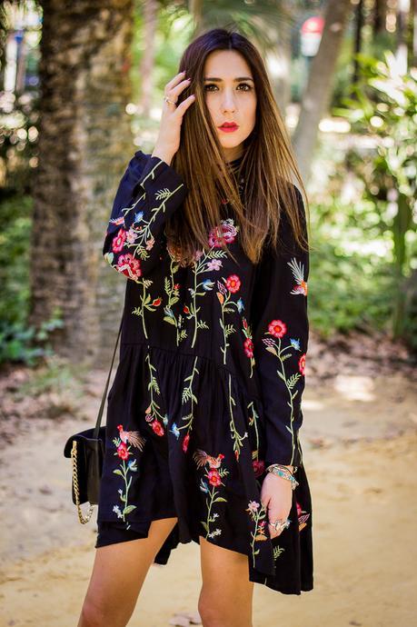 Paque De Maria Luisa--- Vestido Bordado Paque De Maria Luisa--- Vestido Bordado