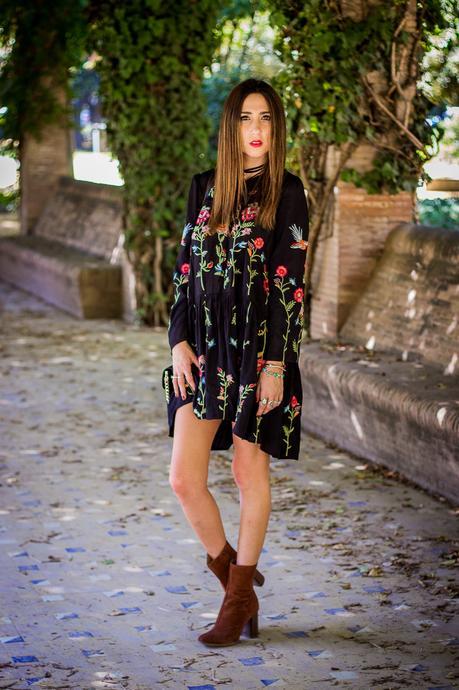 Paque De Maria Luisa--- Vestido Bordado Paque De Maria Luisa--- Vestido Bordado