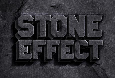 Stone-Text-Effect