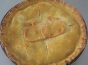 Tarta pastel norteamericano manzana (apple pie)