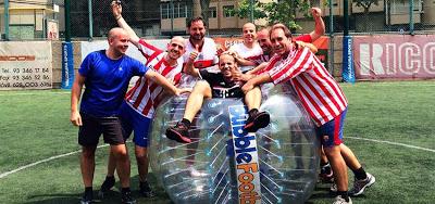 Fiestas infantiles con el fútbol burbuja