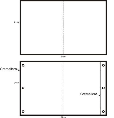 Cómo hacer una carpeta de tela