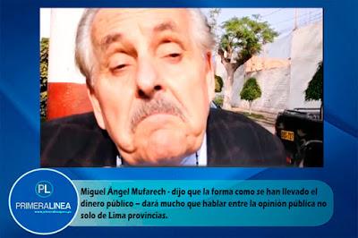 Según Mufarech: JAVIER ALVARADO ORGANIZÓ UNA ASOCIACIÓN ILÍCITA PARA DELINQUIR…