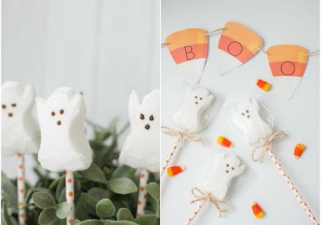 Inspiración para un dulce rincón de Halloween