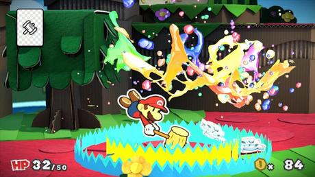 Mira este corto de las tomas descartadas de Paper Mario: Color Splash