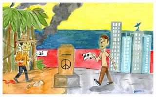 Campaña mediática truculenta contra la paz Colombia