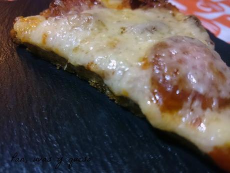 Pizza de tritordeum Pizza de tritordeum