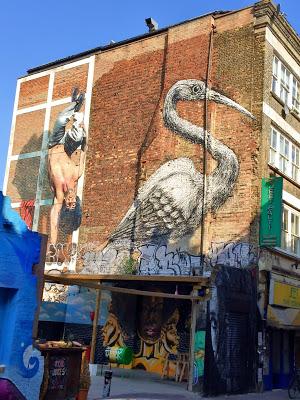 De grafitis por East London