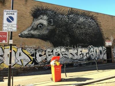 De grafitis por East London