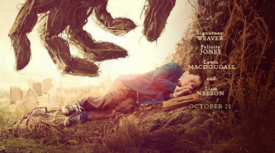 Un monstruo viene a verme - Cartel