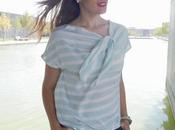 Blusa nudo escote