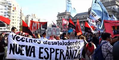 Cinco millones de familias sin hogar en Argentina