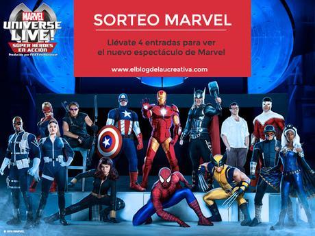 SORTEO | Consigue 4 entradas para el nuevo espectáculo de Marvel