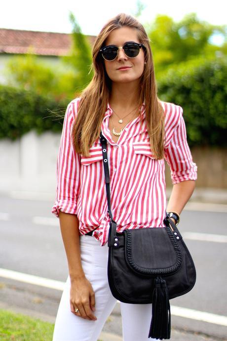 White Flared Jeans