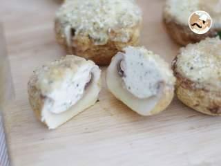 Champiñones aperitivo rellenos de queso, Foto 4