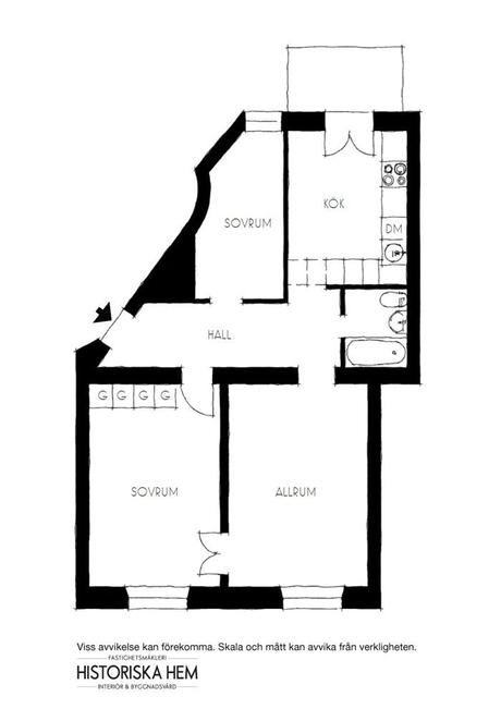 Lámparas colgantes sobre la encimera iluminación cocinas cocinas sin muebles superiores cocinas pequeñas cocinas nórdicas cocinas modernas blog decoración nórdica 