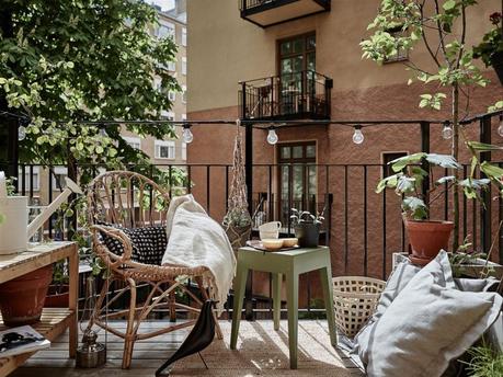 Lámparas colgantes sobre la encimera iluminación cocinas cocinas sin muebles superiores cocinas pequeñas cocinas nórdicas cocinas modernas blog decoración nórdica 