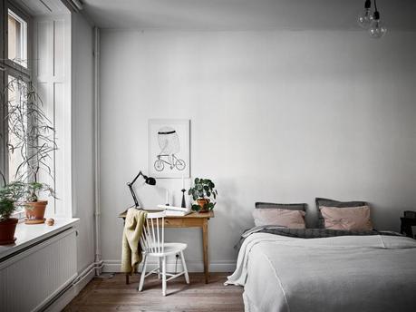 Lámparas colgantes sobre la encimera iluminación cocinas cocinas sin muebles superiores cocinas pequeñas cocinas nórdicas cocinas modernas blog decoración nórdica 