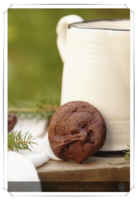 Mini Pavlovas de Chocolate