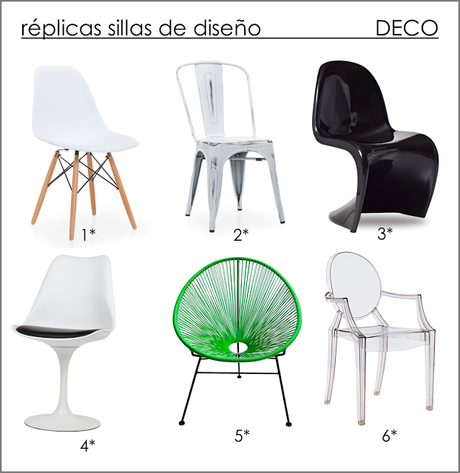 Sillas iconos de diseño al alcance de todos