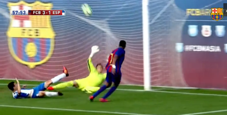 División de Honor Juvenil: FC Barcelona-4 Espanyol-1 (video)