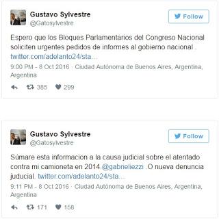 La reacción de Gustavo Sylvestre y Mauro Federico al enterarse de las denuncias de espionaje