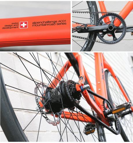 Bicicleta híbrida urbana BMC Alpenchallenge AC01 Alfine 11 2016