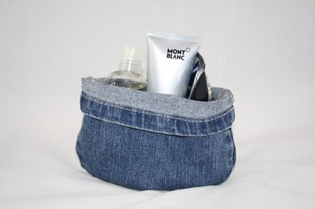 Diy: Cesto con sobrante vaquero