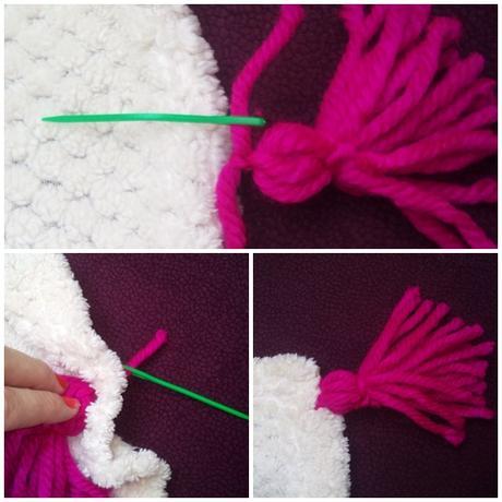 DIY: COMO HACER UNA MANTA CON BORLAS DE LANA